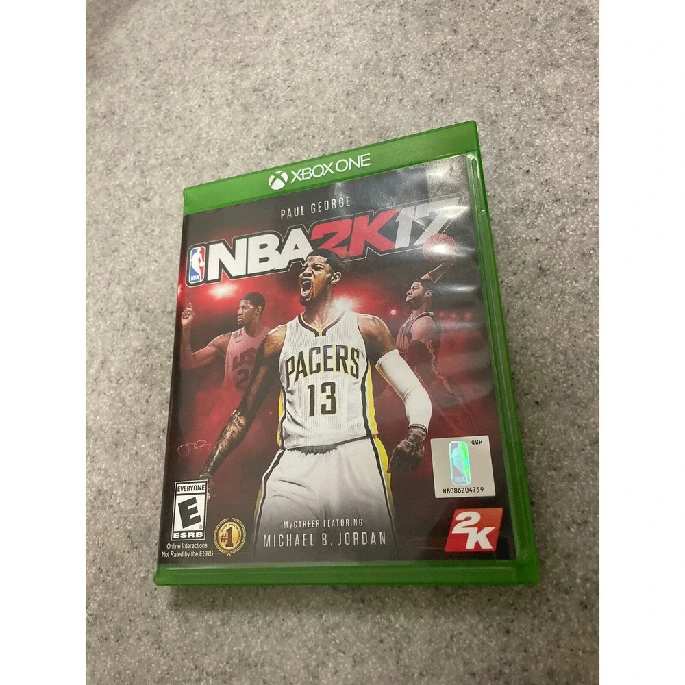 NBA 2K17 Xbox One Ser X BACKWARD COMPATIBLE‎ Video game Tested Clean